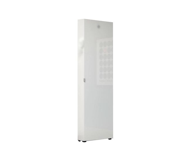 Armário multiuso com 1 porta efeito madeira