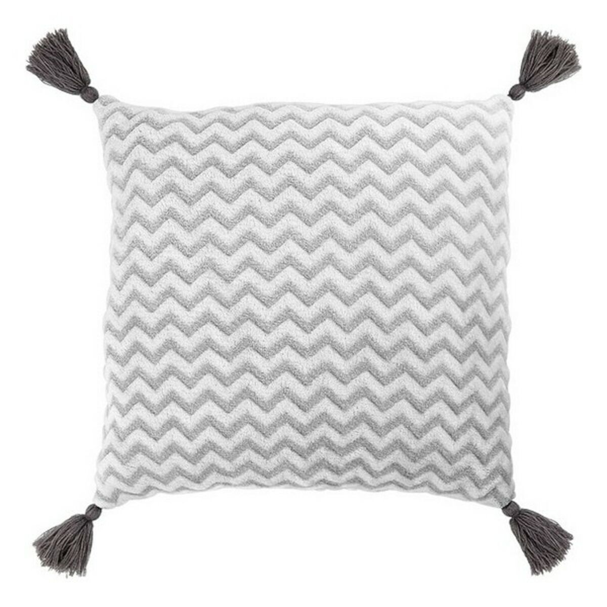 Almofada zig-zag (40 x 40 cm) 119635 - cor de rosa