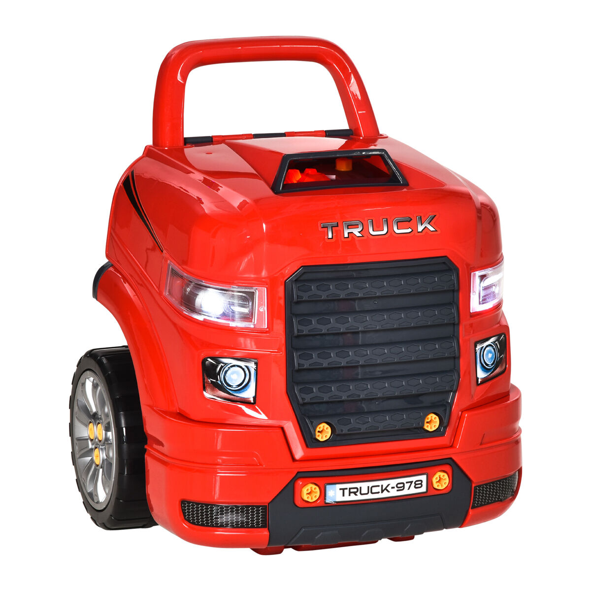 Motor de Caminhão para Crianças ABS, PP HOMCOM