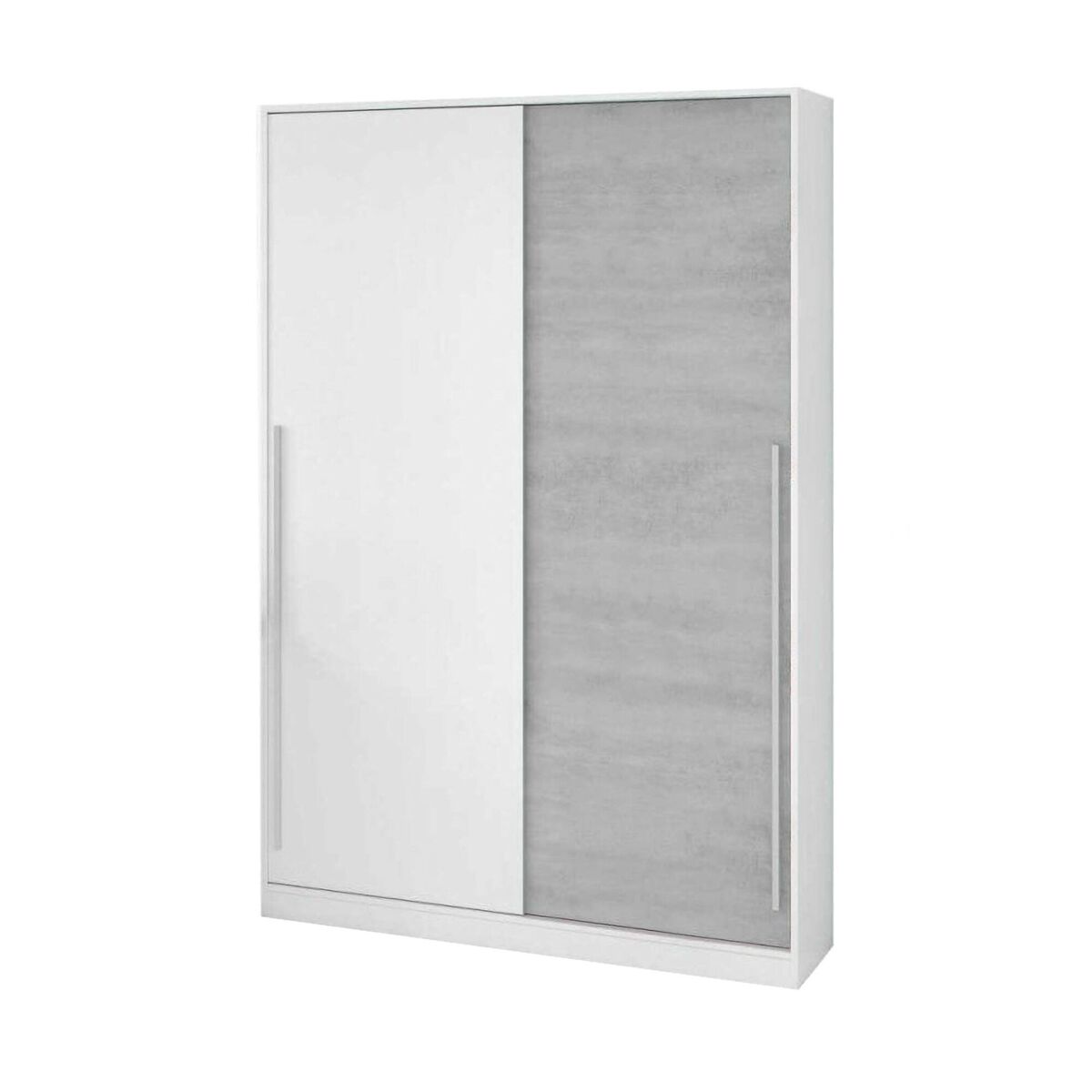 Armário 2 portas com efeito madeira