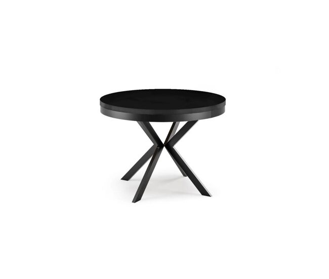Mesa de jantar edder dt90 90x166x76 preto