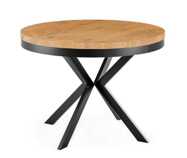 Mesa de jantar edder dt120 120x196x76 laranja