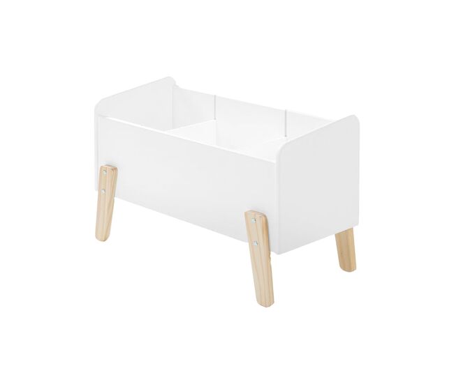 Caixa de brinquedos vipack kiddy blanc