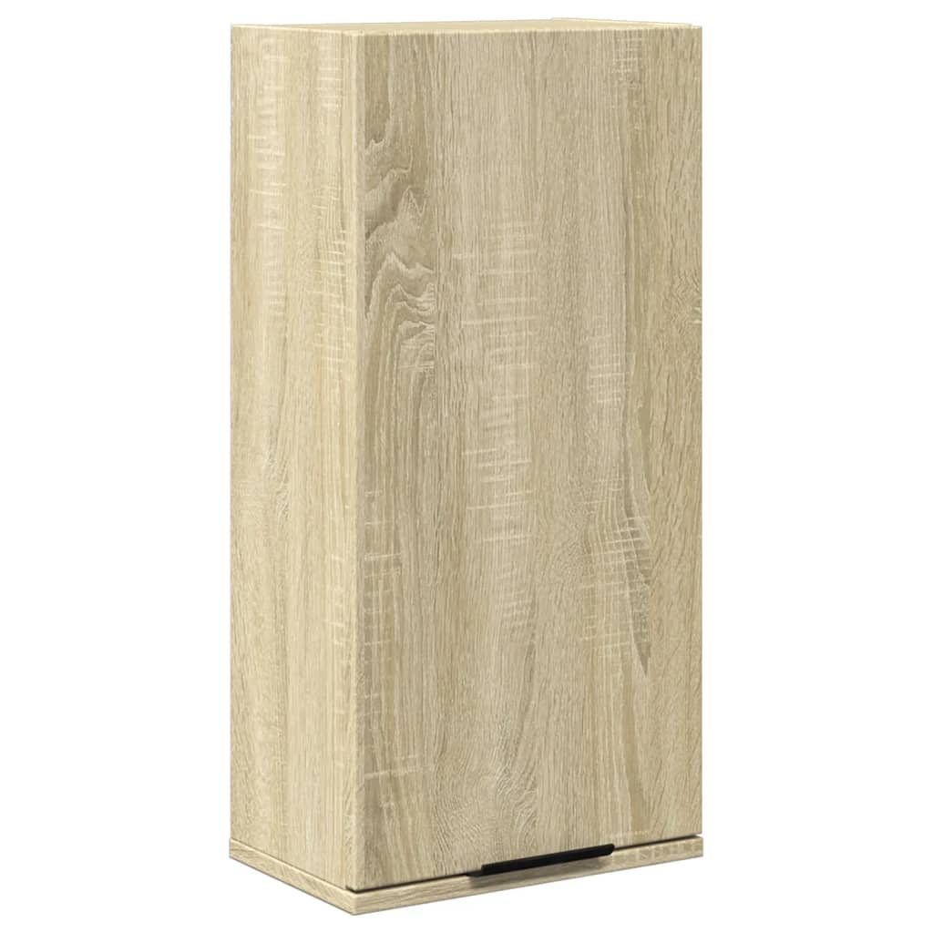 Vidaxl armário de parede casa de banho 32x20x67 cm carvalho sonoma