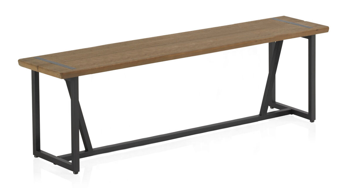 Banco Grande De Metal