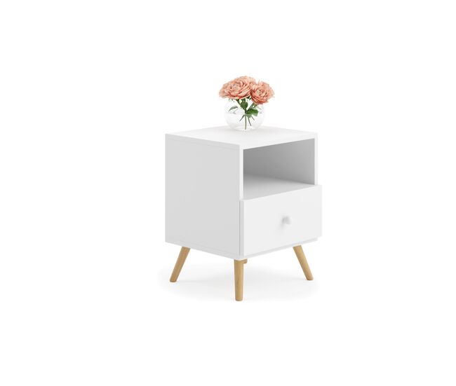 Mesa cabeceira logan ns37 1d 37x53x40 branco