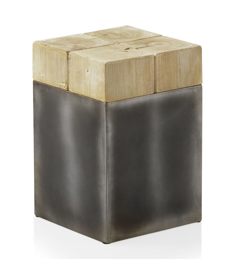 BANCO FOLHEADO DE ABETO