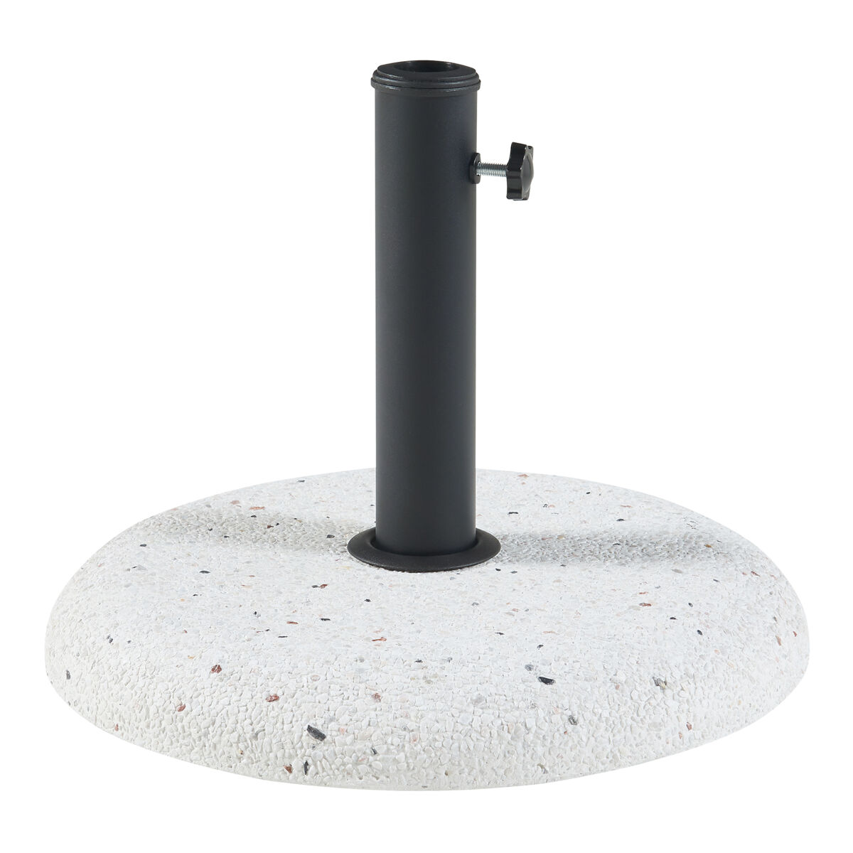 Suporte para guarda-sol Bitritto Circular Betão [casa.pro] 45x45