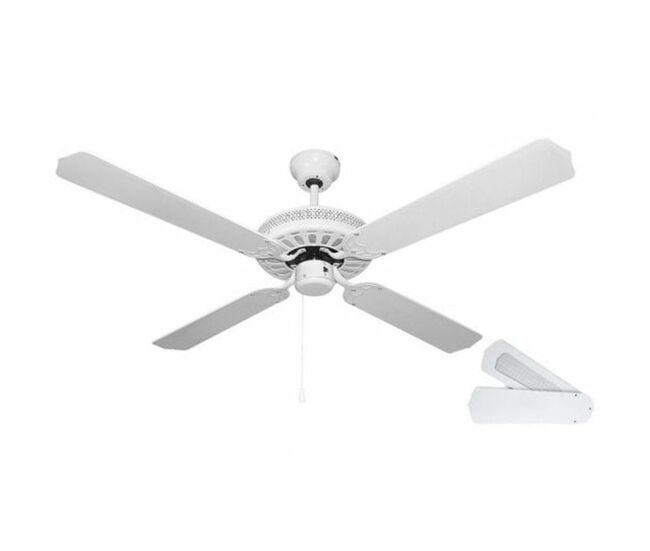Ventilador de teto orbegozo cf07132b blanc 60 w