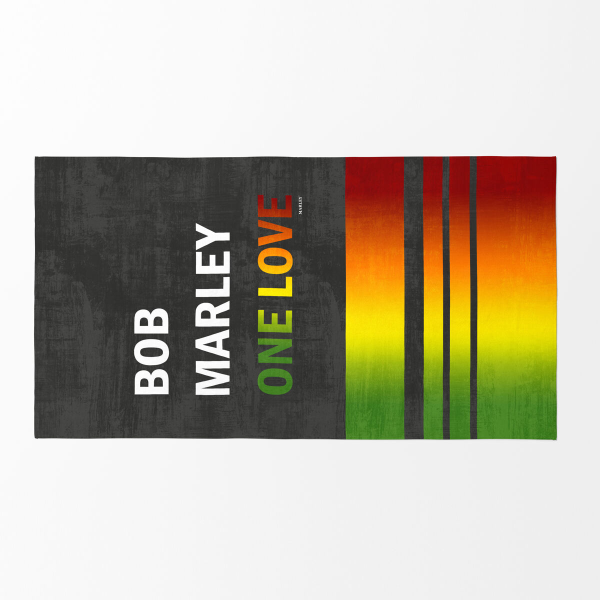 MARLEY - Toalha de Praia - Microalgodão Premium - ONE LOVE