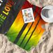 MARLEY - Toalha de Praia - Microalgodão Premium - ONE LOVE MARLEY - Toalha de Praia - Microalgodão Premium - ONE LOVE Multicor