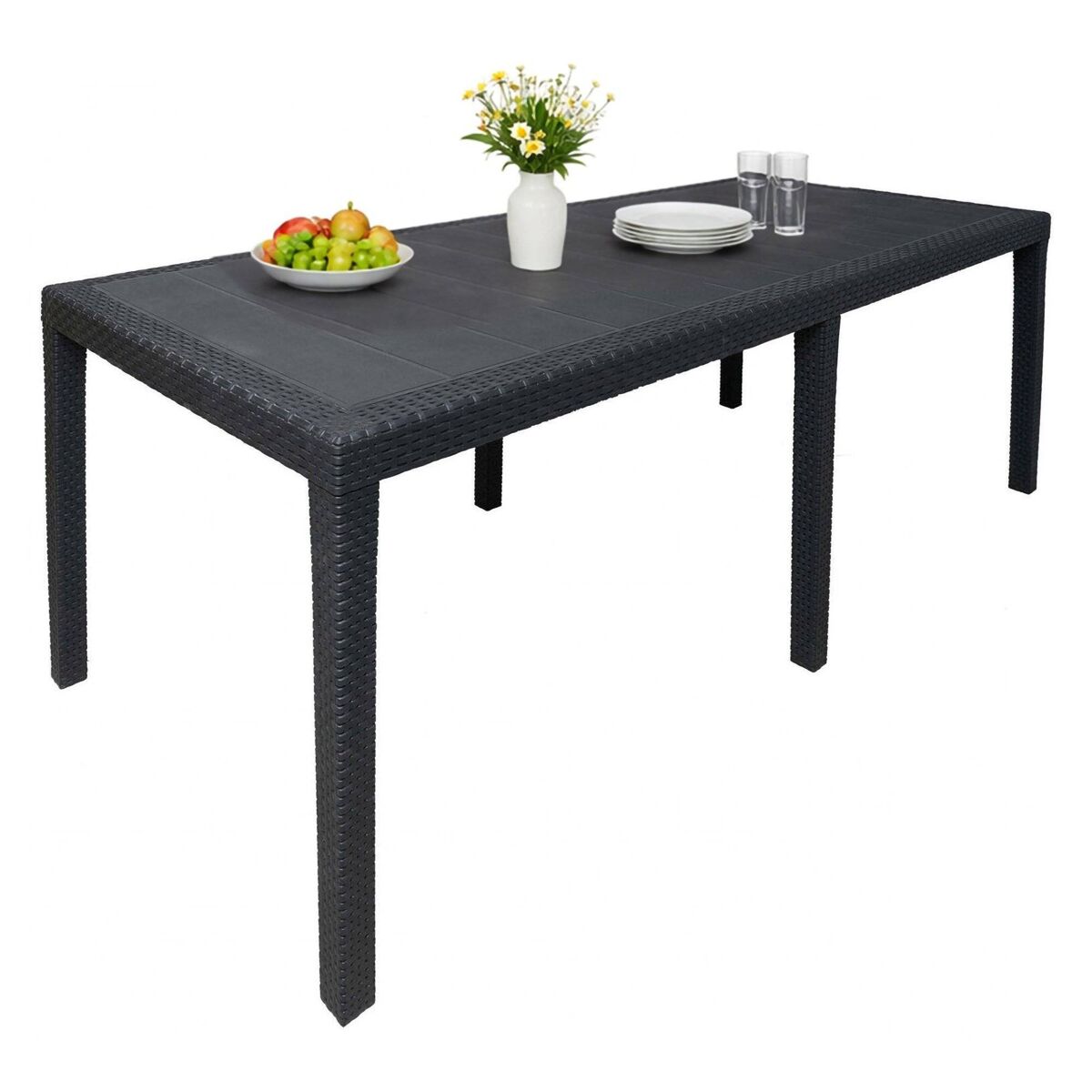Mesa de jardim em pvc