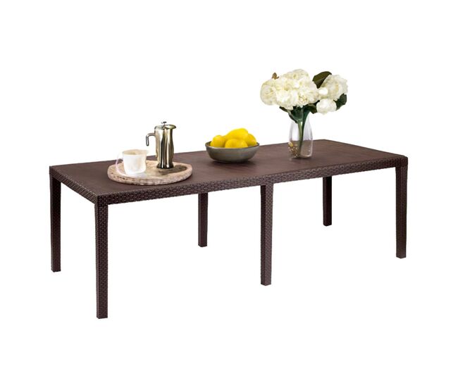 Mesa de jardim em pvc