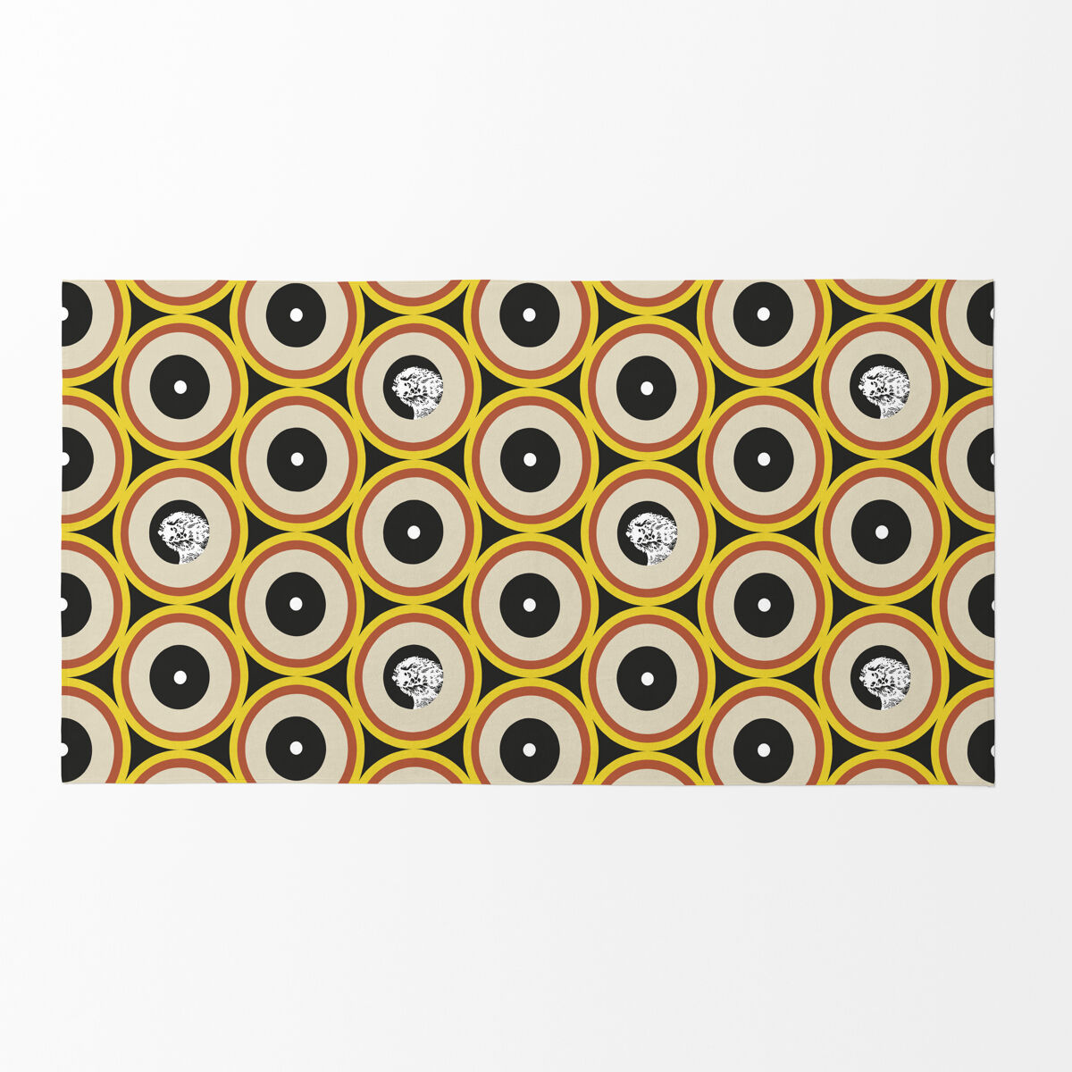 MARLEY - Toalha de Praia - Microalgodão Premium - RETRO