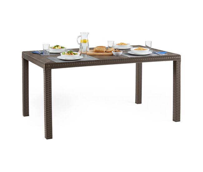Mesa de jardim em pvc