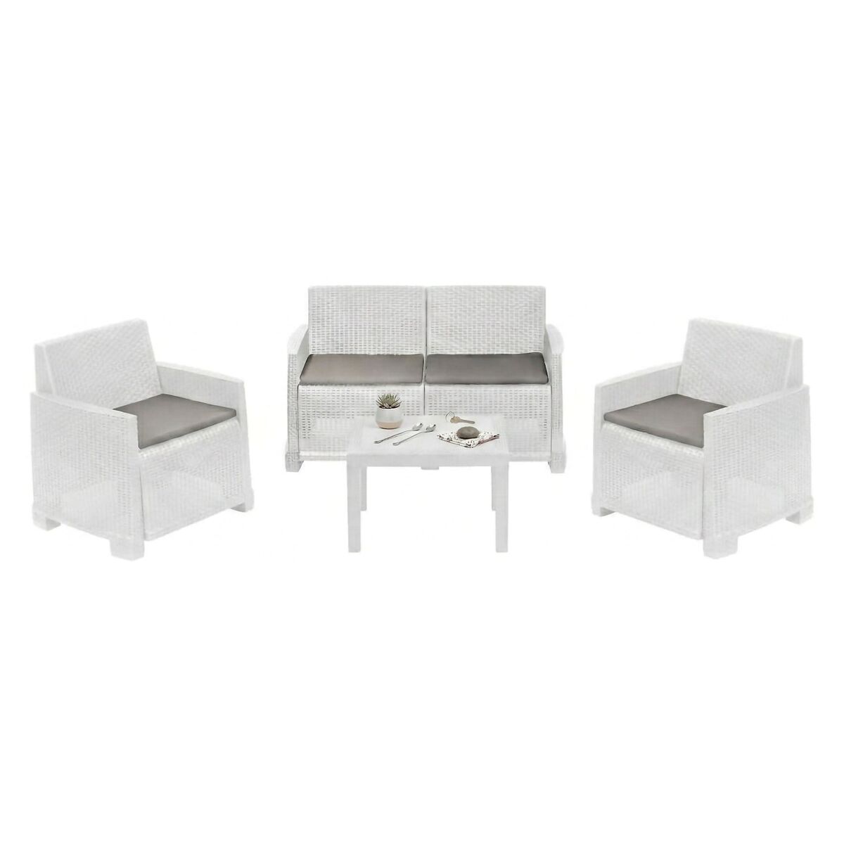 Sala de estar exterior em pvc