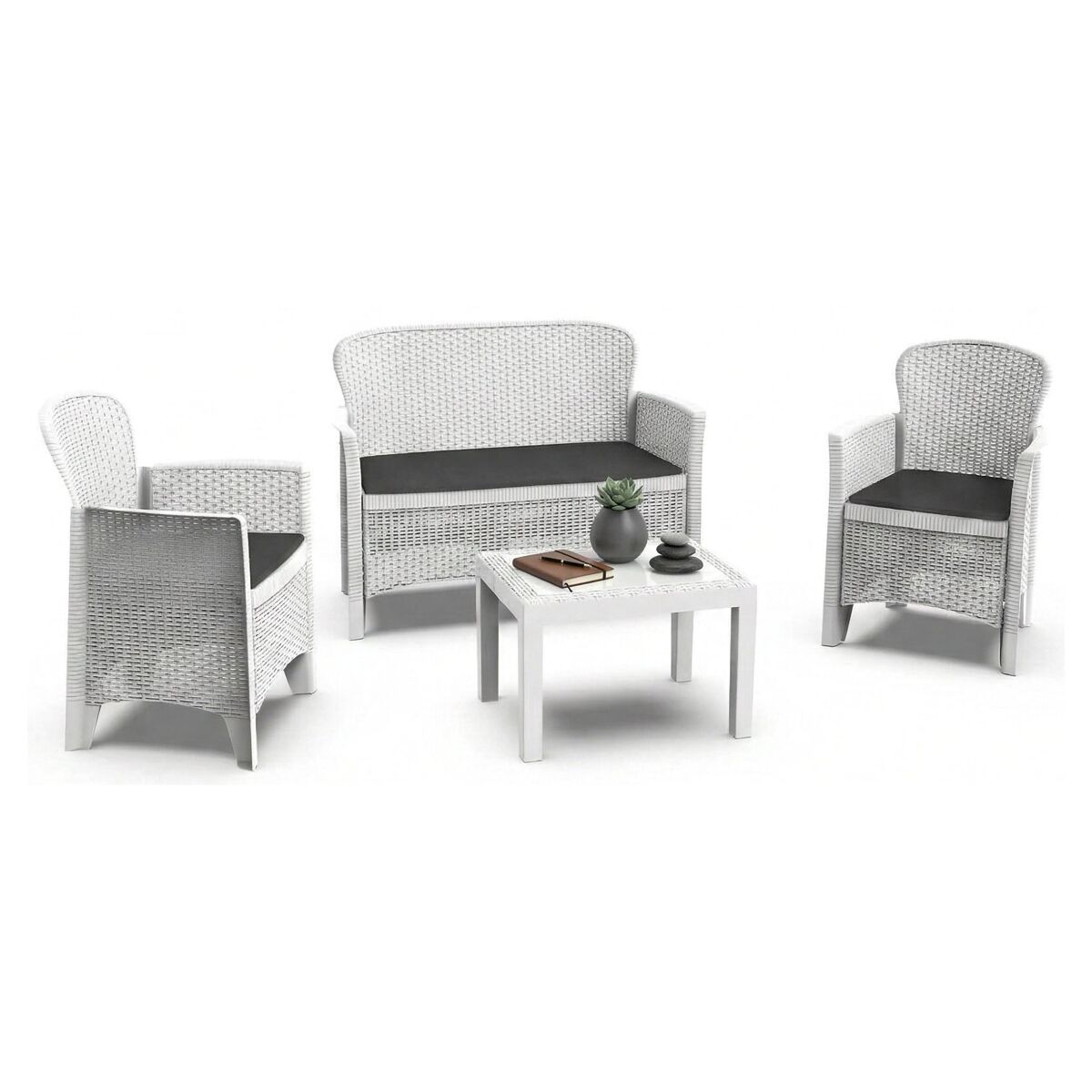 Sala de estar exterior em pvc