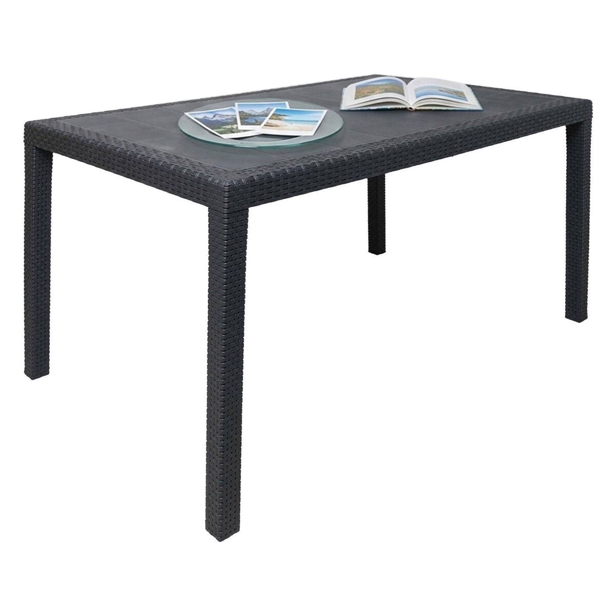 Mesa de jardim em pvc