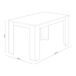 Pack Mesa Fixa de Jantar ou Cozinha + 6 Cadeiras Nórdicas 138x80 Pack Mesa Fixa de Jantar ou Cozinha + 6 Cadeiras Nórdicas 138x80 Preto/ Madeira