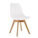 Pack Mesa Fixa de Jantar ou Cozinha + 6 Cadeiras Nórdicas 138x80 Pack Mesa Fixa de Jantar ou Cozinha + 6 Cadeiras Nórdicas 138x80 Preto/ Madeira