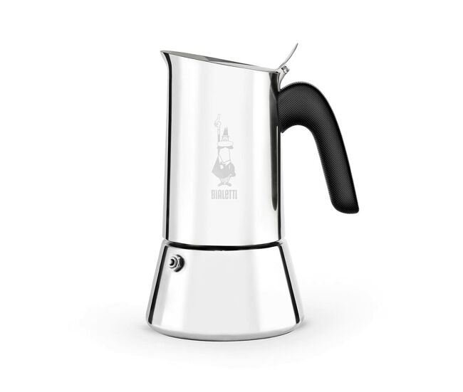 Cafetière italiana bialetti venus box madeira acier inox 2 kopjes 100 ml