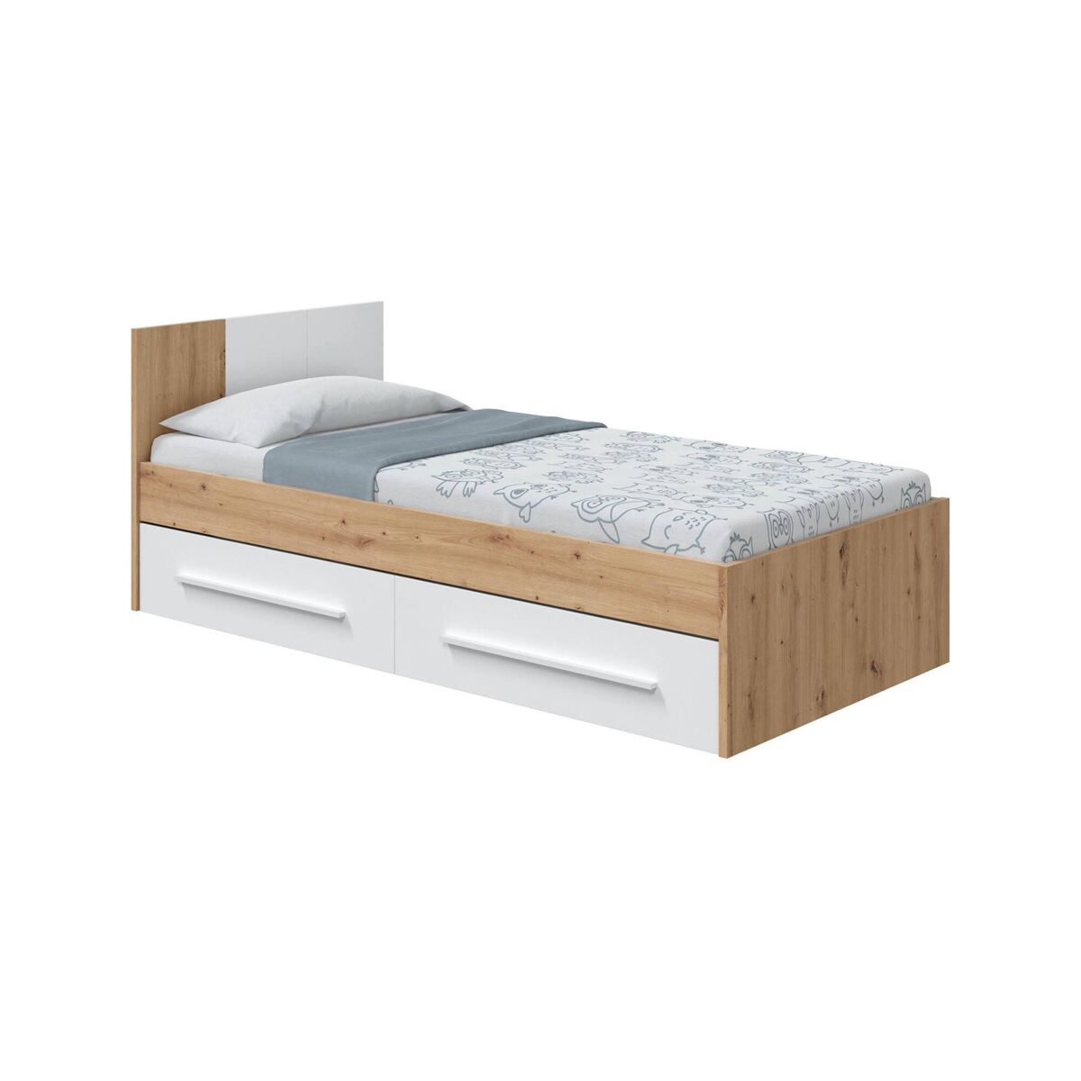 Cama infantil em tecido