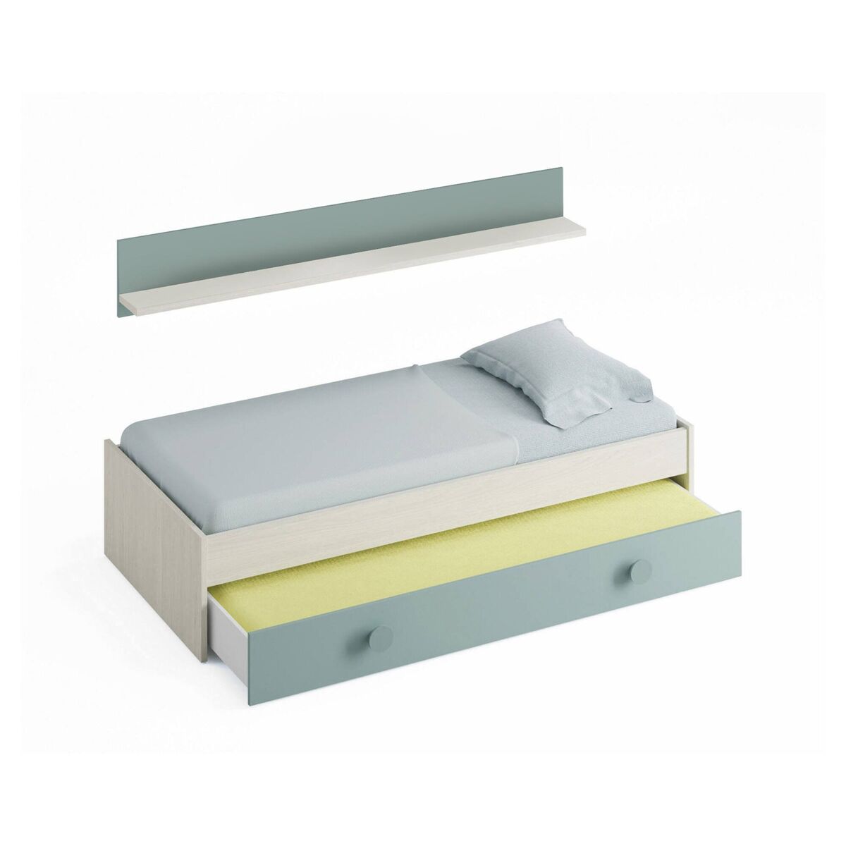 Cama infantil em tecido