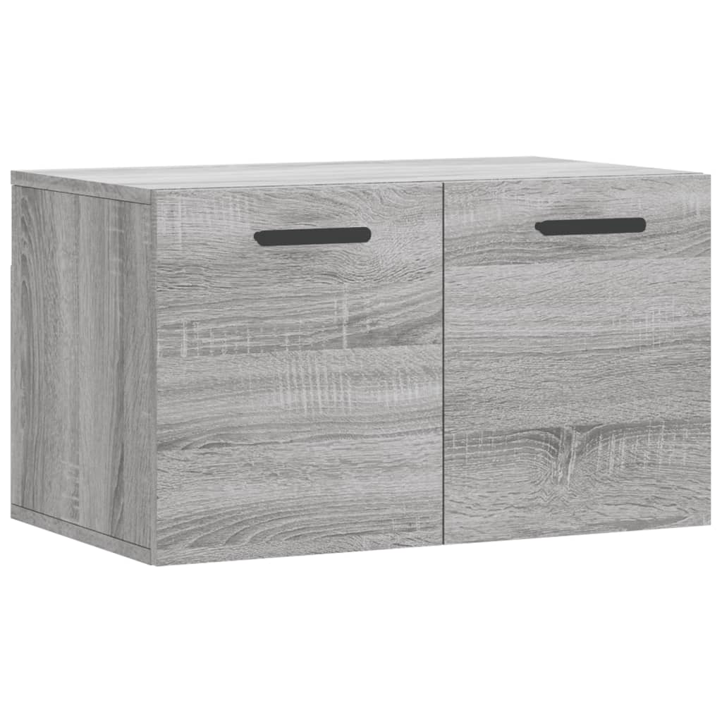 Vidaxl armário parede 60x36,5x35 cm derivados de madeira cinza sonoma