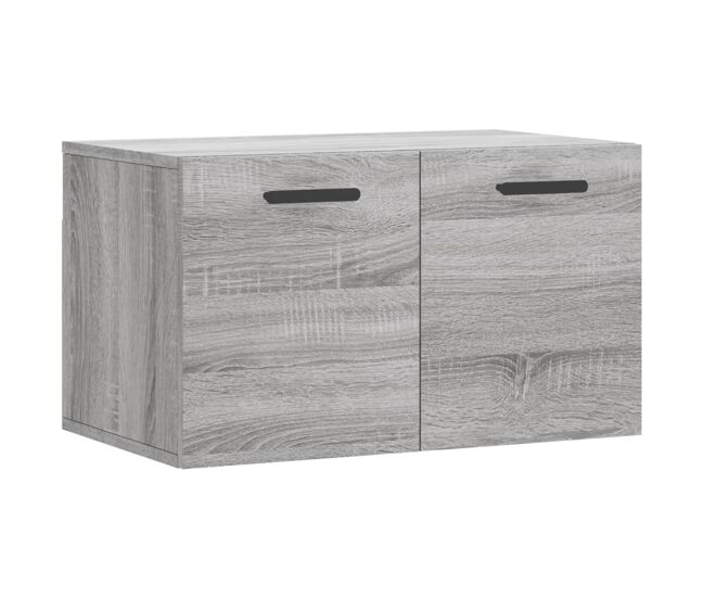 Vidaxl armário parede 60x36,5x35 cm derivados de madeira cinza sonoma