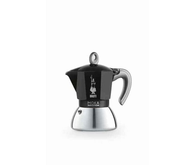 Cafetière italiana bialetti moka acier inox alumínio 200 ml 4 kopjes