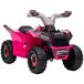 Quadriciclo Elétrico para Crianças PP e Metal HOMCOM Quadriciclo Elétrico para Crianças PP e Metal HOMCOM Rosa
