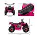 Quadriciclo Elétrico para Crianças PP e Metal HOMCOM Quadriciclo Elétrico para Crianças PP e Metal HOMCOM Rosa