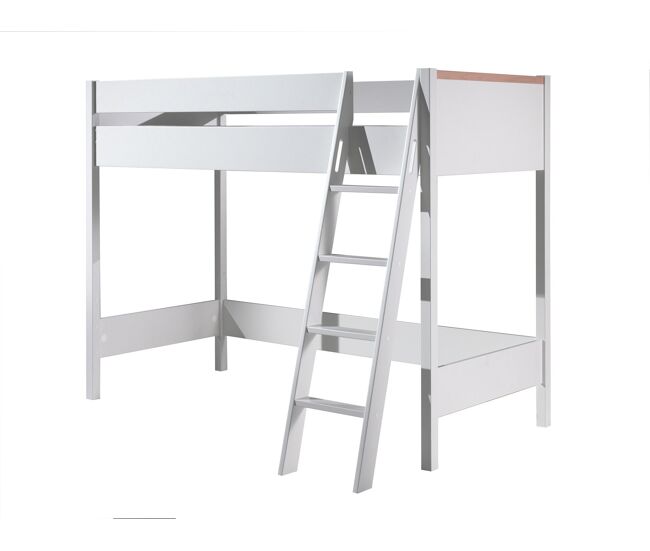 Cama loft london lb005 90x200 cm branco