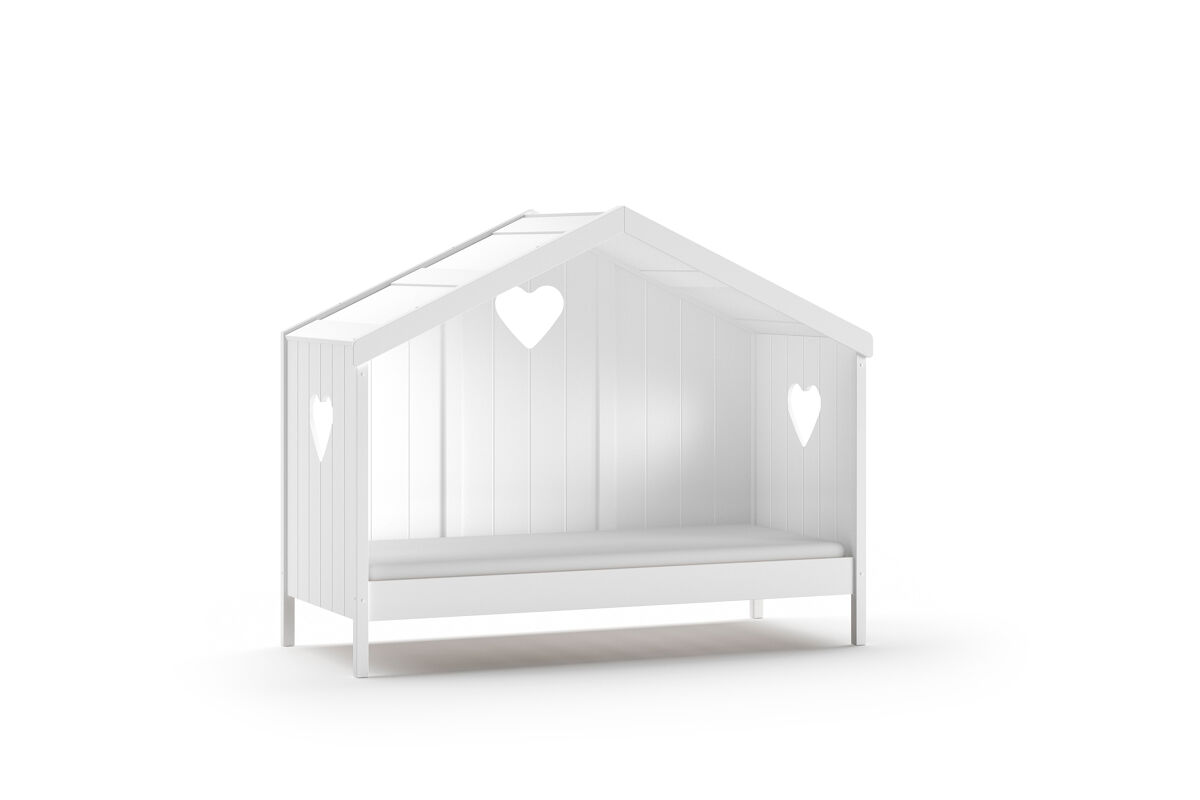 Cama de solteiro infantil amori ksb005 90x200 cm branco