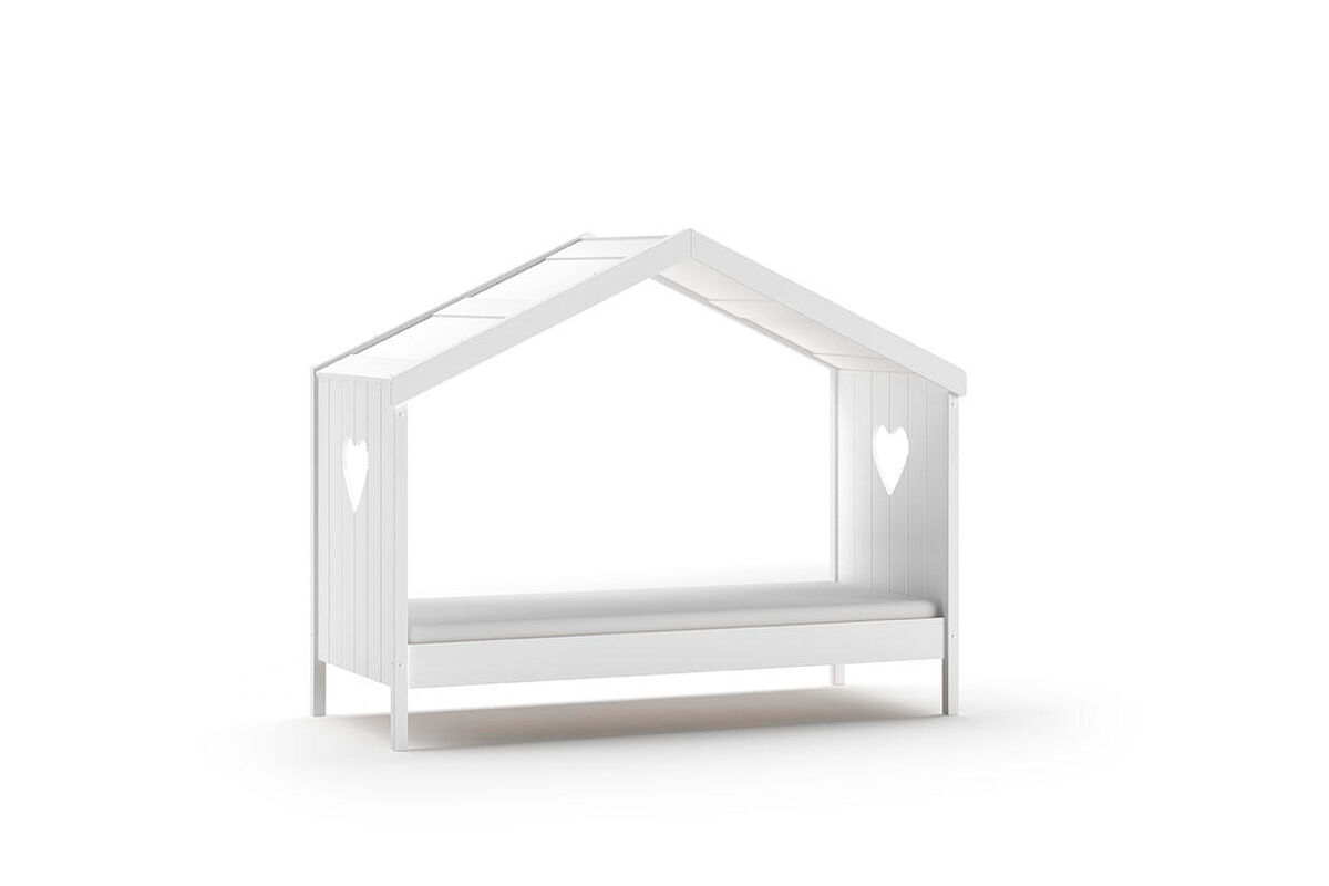 Cama de solteiro infantil amori ksb005 90x200 cm branco