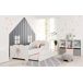 CAMA DE SOLTEIRO INFANTIL ANNA CAMA DE SOLTEIRO INFANTIL ANNA Branco