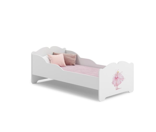 Cama de solteiro infantil anna ksb015 70x140 cm branco