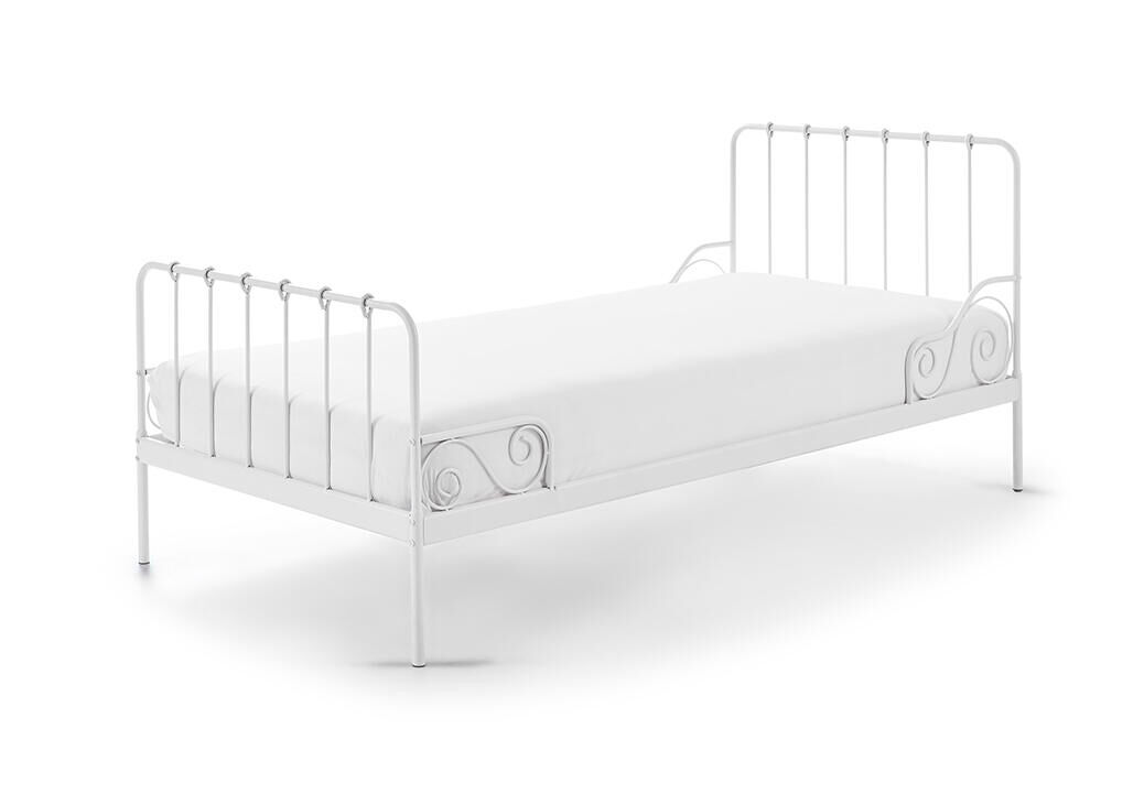Cama de solteiro infantil alice ksb005 90x200 cm branco
