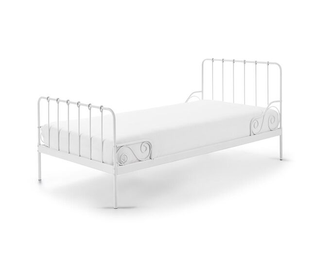 Cama de solteiro infantil alice ksb005 90x200 cm branco
