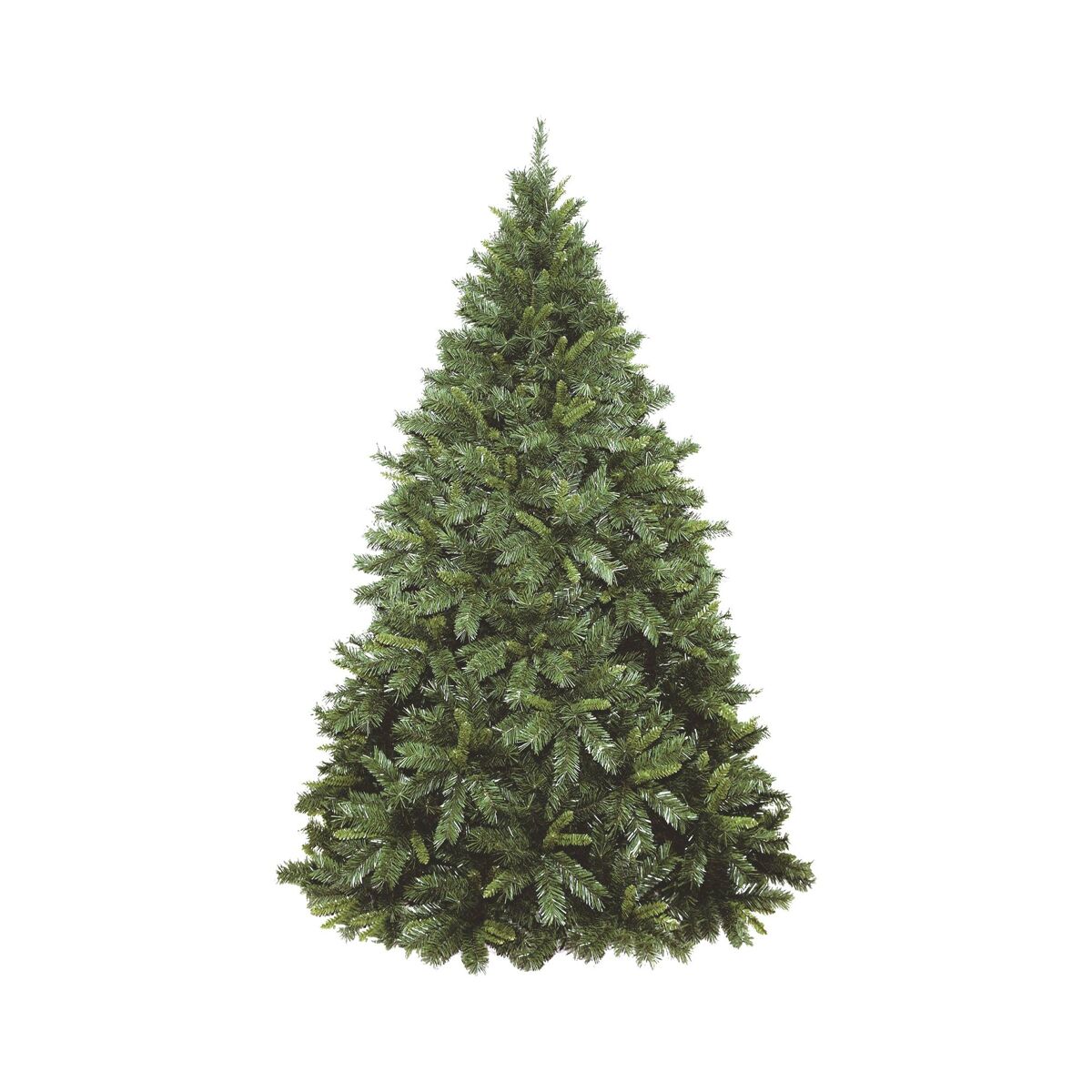 árvore de natal de efeitos reais verde