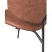 Beliani Silla de comedor KENAI Beliani Silla de comedor KENAI Castanho
