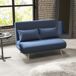 Sofá Cama Poliéster, Espuma e Metal HOMCOM, casa - sófas Sofá Cama Poliéster, Espuma e Metal HOMCOM, casa - sófas Azul