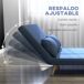 Sofá Cama Poliéster, Espuma e Metal HOMCOM, casa - sófas Sofá Cama Poliéster, Espuma e Metal HOMCOM, casa - sófas Azul