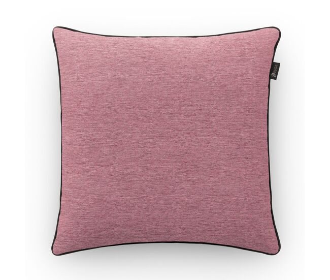 Capa de travesseiro eysa valeria cor de rosa 45 x 45 cm