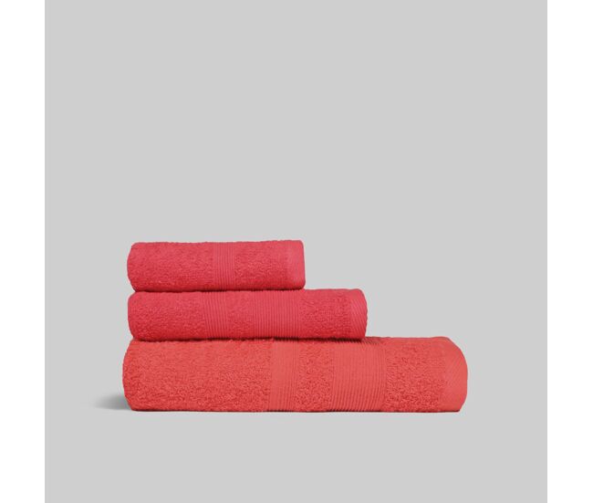 Toalha de lavatório (50x100cm) rojo donegal collections.