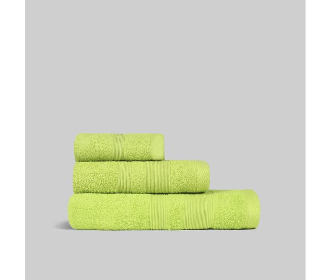 Toalha de banho (70x140cm) verde kiwi donegal collections.