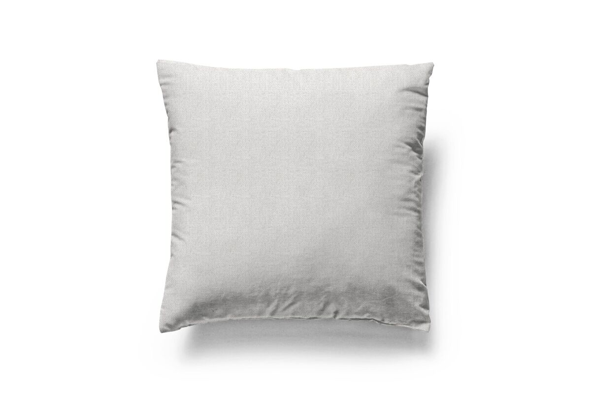 Capa de almofada em lona branco 45x45cm donegal collections
