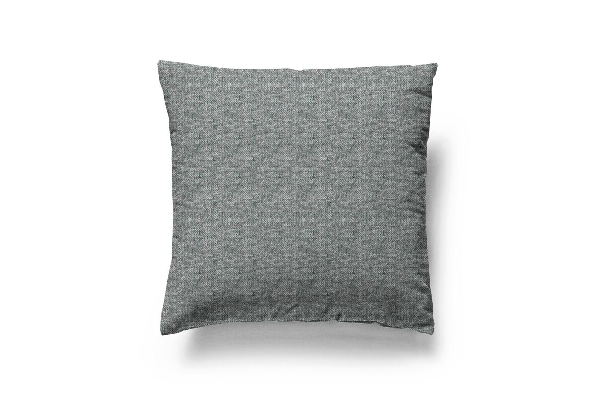 Capa de almofada em lona cinza 50x50cm donegal collections