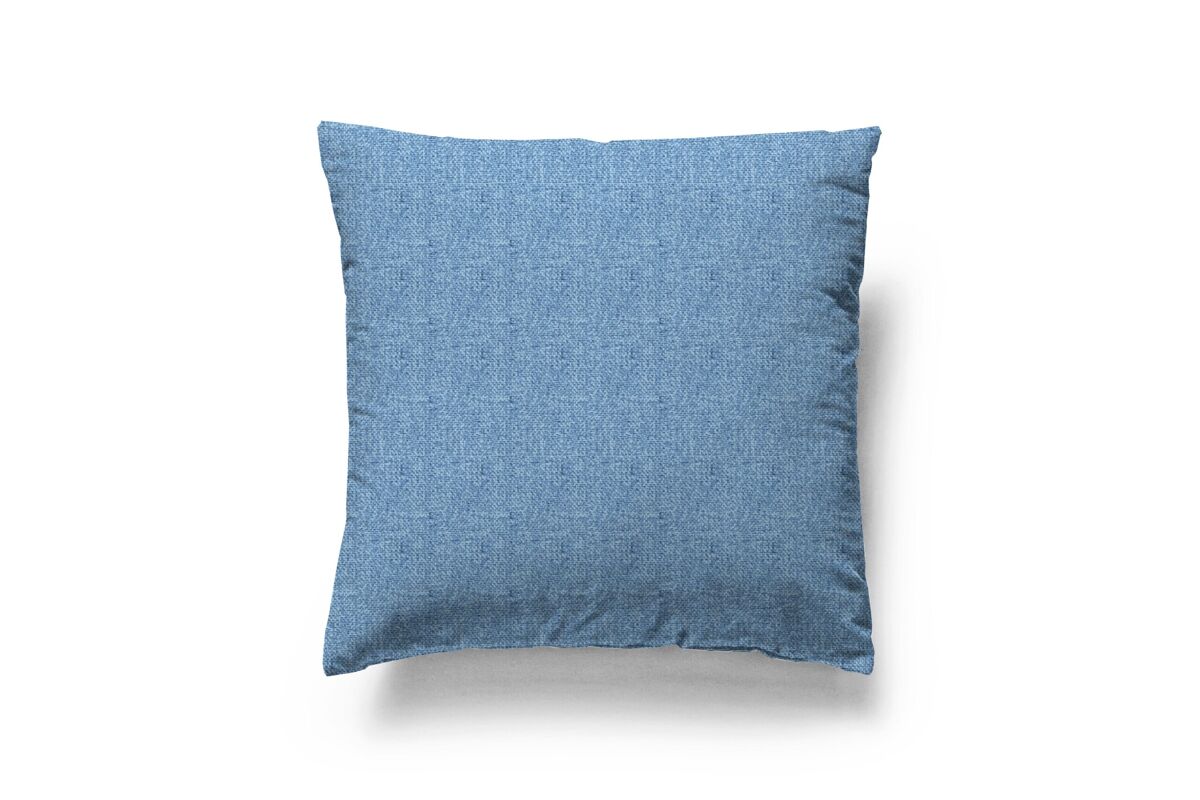 Capa de almofada em lona azul 45x45cm donegal collections
