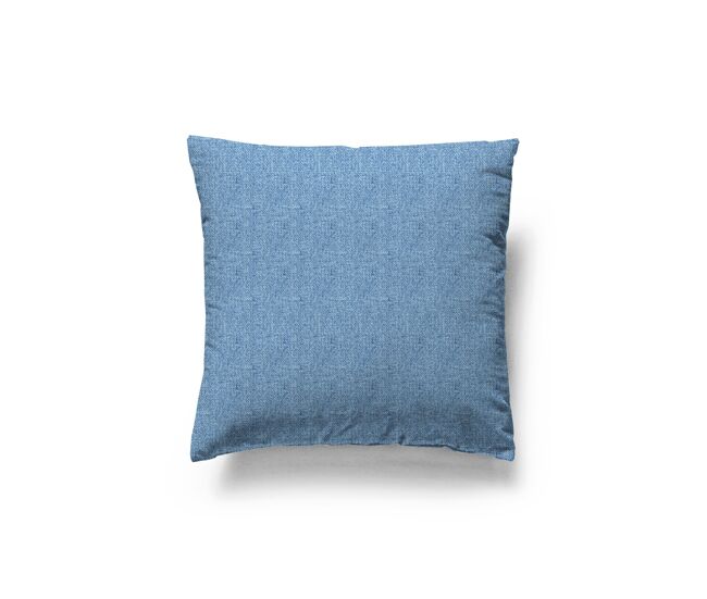 Capa de almofada em lona azul 45x45cm donegal collections